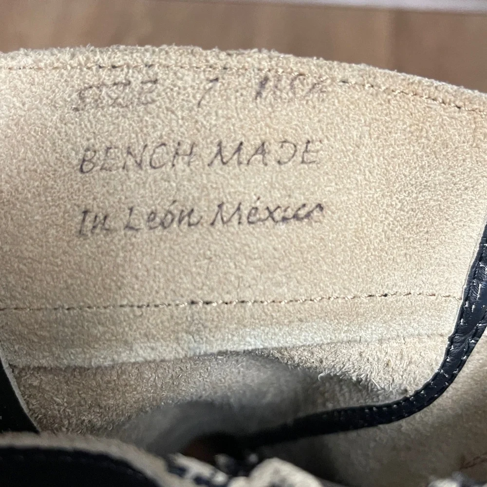 Bed Stu Gogo Lug women's moto-style boots, featuring dual buckles 7 - Picture 8 of 8